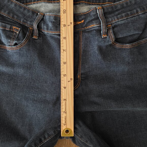 Old Navy Woman's Mid Rise Rockstar Jeans Size 8 Tall - Picture 5 of 7